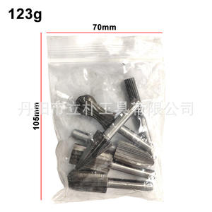 ชุดตะไบไม้แบบหมุน 6 ชิ้น ลี่ปู 123 กรัม สีเงิน สำหรับเจาะและแกะสลักไม้ - Product Image 5