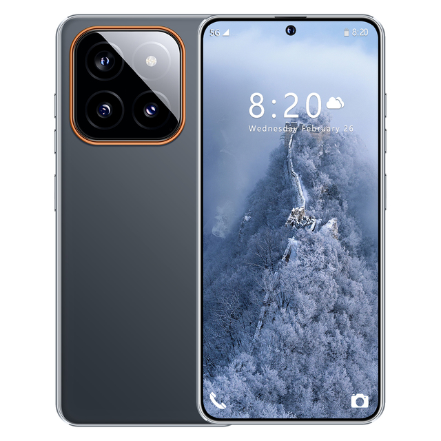 Latest Smartphone 2024 M14Pro16gb+1tb 8000 MAH Large Battery 5G Dual-SIM Android 13 HD 120Hz Full-screen Fingerprint Face