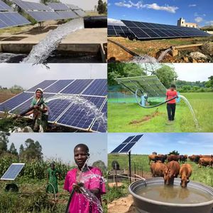 Pompe solaire centrifuge en acier inoxydable QY 4JC16-114-D220/2200 3300W, hauteur de refoulement 114m, débit 16m³/H |   Sortie haute pression de 1,25 pouces |   DC 48V - Product Image 6