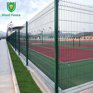 Vente flash - Panneau de clôture en grillage métallique galvanisé 3D incurvé, revêtu de PVC, prix avantageux pour le jardin - Product Image 6