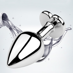 Tapón Anal de acero inoxidable de lujo, consolador fetiche enjoyado y cuentas <span class=keywords><strong>anales</strong></span> para juegos de rol de Cosplay y juegos BDSM - Product Image 4