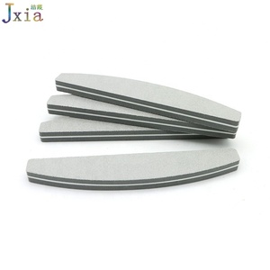 Miếng Đệm Móng Tay Hai Mặt Miếng Xốp Màu Xám 100 180 Grit Logo Tùy Chỉnh - Product Image 1