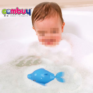 Jouets de bain en plastique pour bébés, modèle animal de natation mignon, dauphin électrique - Product Image 3