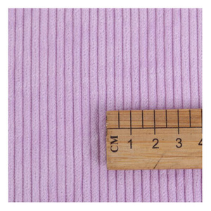 Hiver et automne lourd solide côtelé <span class=keywords><strong>velours</strong></span> côtelé 100% polyester épais manteau doux pantalon tissu pour vêtement - Product Image 6