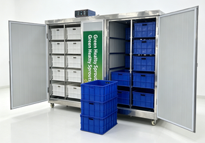 Gabinete de Germinación de Brotecitos de Frijol de 32 Bandejas, Acero Inoxidable, Temperatura Constante Automática para Frijol Mungo y <span class=keywords><strong>Alfalfa</strong></span> - Product Image 2