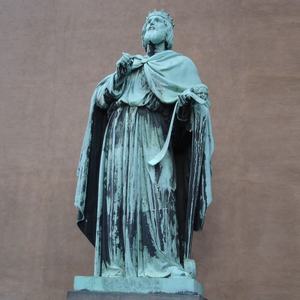 Escultura artística de Metal de tamaño real, <span class=keywords><strong>estatua</strong></span> de bronce <span class=keywords><strong>del</strong></span> <span class=keywords><strong>rey</strong></span> <span class=keywords><strong>David</strong></span> para decoración al aire libre - Product Image 3