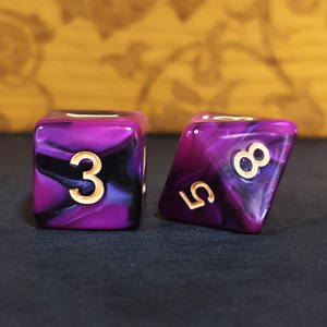 <span class=keywords><strong>Jeu</strong></span> <span class=keywords><strong>de</strong></span> dés <span class=keywords><strong>de</strong></span> couleur violet <span class=keywords><strong>et</strong></span> noir avec coin rond pour <span class=keywords><strong>donjons</strong></span> <span class=keywords><strong>et</strong></span> <span class=keywords><strong>dragons</strong></span>, accessoire <span class=keywords><strong>de</strong></span> jouets, vente en gros au prix d'usine - Product Image 4