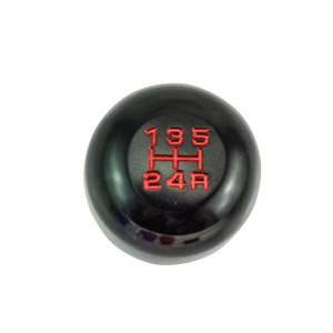 Car <b>Gear</b> Shift <b>Knob</b> Universal Aluminum Alloy 5 Speed Black Red Ergonomic Design - Product Image 3