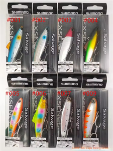 Señuelo Artificial de Plástico <span class=keywords><strong>Viba</strong></span> para Pesca de Lubina en Aguas Profundas, Modelo XV-385ME Crazy Scales, Importado de Japón - Product Image 2