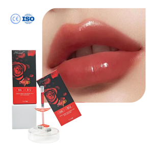 Gel de comblement pour lèvres rouge le plus populaire 1ml pour l'hydratation et l'<span class=keywords><strong>augmentation</strong></span> du volume <span class=keywords><strong>des</strong></span> lèvres, comblement dermique HA pour le volume <span class=keywords><strong>des</strong></span> lèvres, couleur rouge HA+VB12 - Product Image 2