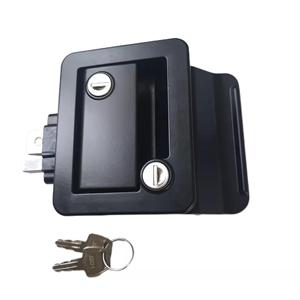 Sắt Trailer khóa cửa 4 x đen mái chèo nhập chốt 84mm x 68mm & phím cho Caravan xe tải RV - Product Image 5