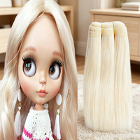 Extensions de cheveux synthétiques en fibres protéinées, trame simple, lissées, couleur plus foncée uniquement, Deep Wave Jerry Curl, densité 200%
