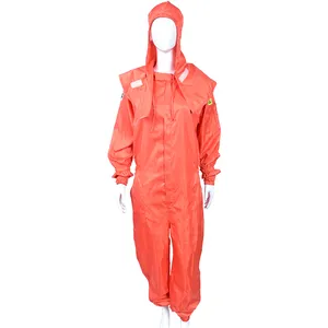 High quality and cheaper esd working clothes antistatic overcoat esd garment cleanroom clothes for working