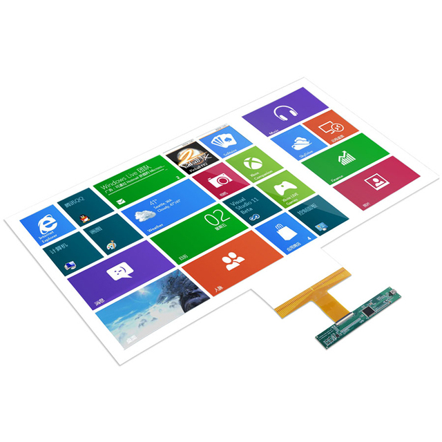 55inch Capacitive Transparent Touch Foil Screen Thru-glass Touch, Hologram Display