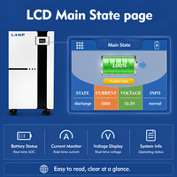 Sistema de Almacenamiento de Energía Doméstico de Pie con Batería LiFePO4 de Litio para Uso Solar, 8000 Ciclos, 51.2V, 280Ah, 314Ah, 14kWh, 16kWh