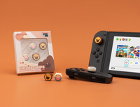 Housse de Joystick pour manette Joy-Con de Nintendo Switch, en Silicone souple, mignon, pour Joystick, promotion