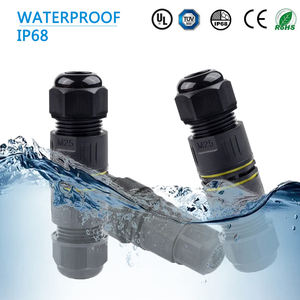 Kotak Sambungan Kabel Listrik Tahan Air Luar Ruangan DREAM START IP68 2 Arah 3 Pin dengan Kabel Ekstensi Konektor Kabel - Product Image 2