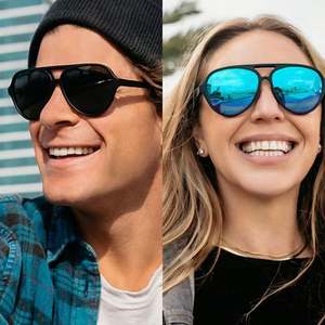 Gafas de Sol Deportivas con Logotipo Personalizado 2025, Montura Grande para Hombre y Mujer, Protección UV400, Espejo, Polarizadas, Estilo Piloto - Product Image 2