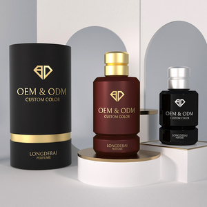 Luxury Custom <b>Empty</b> Irregular Round Perfume <b>Spray</b> <b>Bottles</b> 50ml 100ml Elegant Frosted Glass Perfume <b>Bottle</b> with High End Lids - Product Image 5