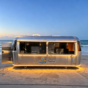Commercial Food Trailer Vendor Ready Mobile Kitchen Fresh Smoothie Juice Cart - Product Image 1