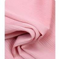 Tissu Crêpe Premium Personnalisé en Polyester Imitant l'Acétate d'Acétone, Tissu Crêpe à Forte Chute pour Robes et Blouses Féminines