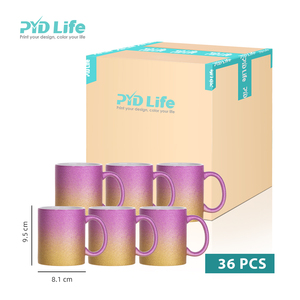 <span class=keywords><strong>Taza</strong></span> de Cerámica <span class=keywords><strong>Personalizada</strong></span> de 330 ml, Diseño Minimalista con Brillo Gradual para el Regreso a Clases, para Café, Té, Leche, Sublimación - Product Image 4