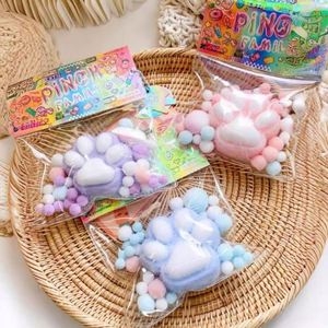 Factory Direct Sale Wholesale TPR Cat Paw Unique Taba <b>Mini</b> Squishy Gift Slow Rebound Toy Hamster Cat Claw Pinch Squeeze Toy - Product Image 6