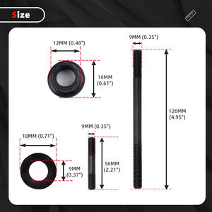 Kit de vis et boulons de culasse pour pièces de modification automobile transfrontalières, compatible avec Rhino Raptor 660 - Product Image 2