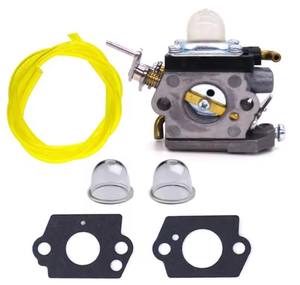 <span class=keywords><strong>Carburateur</strong></span> avec outil de réglage, ligne de carburant, bulbe d'amorçage pour Husqvarna 122HD45 122HD60 Redmax CHT220 <span class=keywords><strong>Jonsered</strong></span> HT2223 Taille-haie - Product Image 1