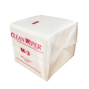ผ้าเช็ดทำความสะอาดห้องคลีนรูม M-3 ขนาด 250 มม. X 250 มม. 100 ชิ้น กระดาษดูดซับฝุ่นป้องกันไฟฟ้าสถิตชั้นเดียวสำหรับทำความสะอาดแผงวงจรอิเล็กทรอนิกส์ - Product Image 4
