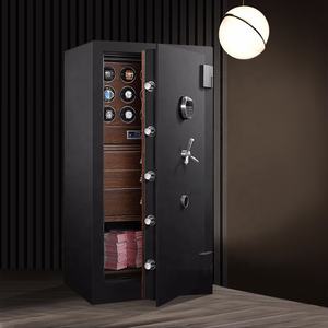 MINEESI 2026 กล่องเก็บนาฬิกาอัตโนมัติ พร้อมระบบป้องกันการโจรกรรม กล่องโลหะ ปลดล็อคด้วยลาย<span class=keywords><strong>น</strong></span>ิ้วมือ 8 12 20 ช่อง ปรับแต่งได้ - Product Image 3