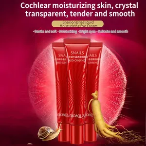 OEM BIOAQUA marque privée élimination des poches de soins de la peau crème hydratante nourrissante pour les yeux <span class=keywords><strong>anti</strong></span>-<span class=keywords><strong>rides</strong></span> au ginseng rouge <span class=keywords><strong>et</strong></span> aux escargots - Product Image 2