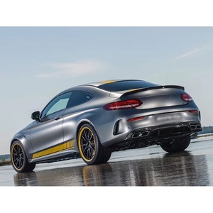 Diffuseur arrière noir brillant de style C63 Edition 1 parfaitement adapté pour <span class=keywords><strong>Benz</strong></span> C205 AMG Coupé 2015-2021 |   Diffuseur de pare-chocs de voiture - Product Image 5
