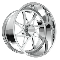 Jantes de camion forgées polies sur mesure SL 28X12 28X16 20X12 22X12 24X14 à déport profond avec entraxes 8X165.1 8X170 6X135 pour Ram 2500 Ford F150