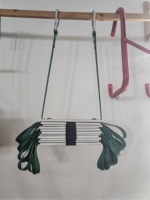 Échelle d'évacuation d'incendie moderne de 15 pieds avec échelons antidérapants Outil de lutte contre l'incendie de fenêtre à lancer facile Prix d'usine Bon marché