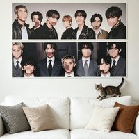 Affiches personnalisées haute définition Bangtan Boys Arirang, décor mural K-pop personnalisable sur le thème des idoles pour la maison et les événements