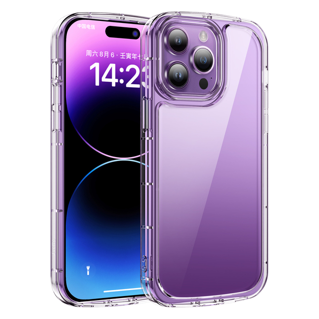 For iphone 14 clear case 1.5mm Bumpers Soft Bumper Shockproof Soft TPU Silicon Fundas Protection Back Cover for iPhone 13 14 15