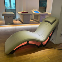Fauteuil inclinable moderne pour la musique, canapé de loisirs confortable avec massage par vibration pour salon et hôtel