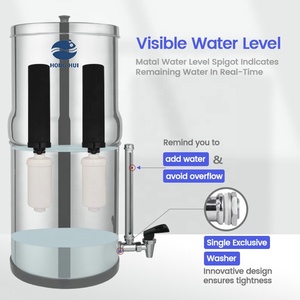 Hồng HUI LT-2.25A giấy chứng nhận NSF trọng lực ăn hệ thống lọc nước loại bỏ Florua, clo, vi khuẩn - Product Image 4