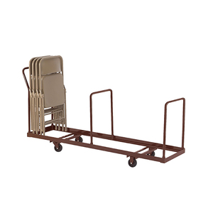 <span class=keywords><strong>Dolly</strong></span>-silla plegable de apilamiento, estructura Industrial de acero recubierto de polvo desmontado - Product Image 3