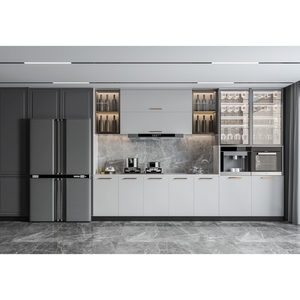 Set di <span class=keywords><strong>Mobili</strong></span> da <span class=keywords><strong>Cucina</strong></span> su Misura con Dimensioni Personalizzabili e Spazi di Stoccaggio Versatili per Cucine Open Space - Product Image 3