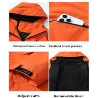 Veste bomber softshell d'hiver à capuche pliable, doublée de polaire, imperméable, coupe-vent, respirante, pour la randonnée, le trekking, le camping, les activités de plein air