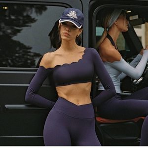 2026 Newest Plus Size Crisscross Straps V-neck Yoga Suit <b>for</b> <b>Women</b> Pilates Gym Fitness Sportswear Workout Clothes - Product Image 3