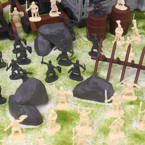 Set Militare <span class=keywords><strong>Pirata</strong></span> in PP da 311 Pezzi - Set di Gioco per Bambini sulla Guerra dei Contraffiuti con Miniature, Età 3+ - Product Image 6