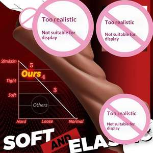 Masturbatore Maschile in Materiale TEP, Realistico con Pellicola Invertita, Stile Europeo e Americano, Giocattolo per Adulti - Product Image 2