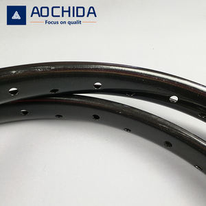 Haute qualité 24 main-d 'œuvre en acier <span class=keywords><strong>28</strong></span> trous noir Tricycle jante Premium Tricycle partie roue de vélo - Product Image 5