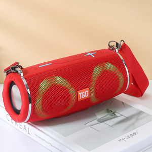 Altavoz de luz LED inalámbrico BT resistente al agua IPX4 portátil, reproducción de disco USB, Control remoto para actividades al aire libre, Audio, Playback-TG642 - Product Image 5