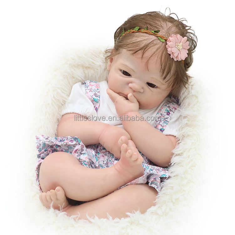 full silicone baby doll 22 23 inch