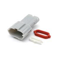 Boîtier de connecteur automobile étanche gris mâle 3 broches série KET SWP LIZONE MG640329-4 -40~105°C Vente directe usine