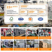 Fabricant de boîtes d'expédition personnalisées, boîtes en carton ondulé avec logo imprimé à l'intérieur, boîtes d'expédition écologiques auto-adhésives pour chapeaux